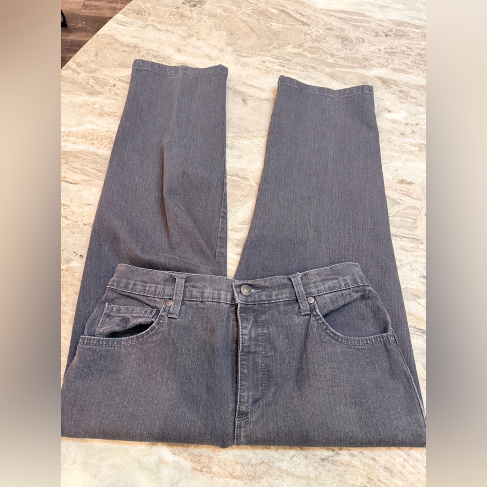 Gloria Vanderbilt Gray Stretch Jeans Size 6 Cropped/Ankle